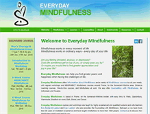 Tablet Screenshot of everyday-mindfulness.com